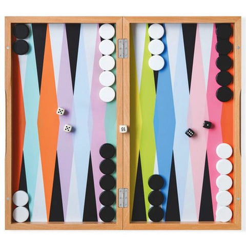 Colorful Backgammon Set