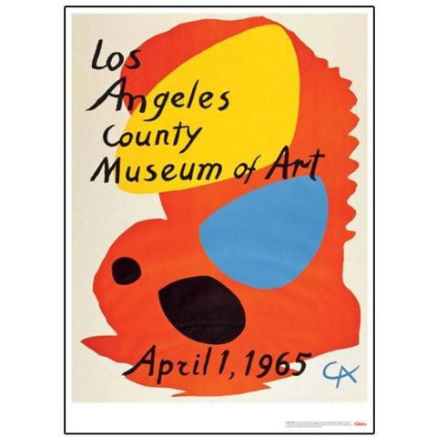 calder-los-angeles-county-museum-art-poster