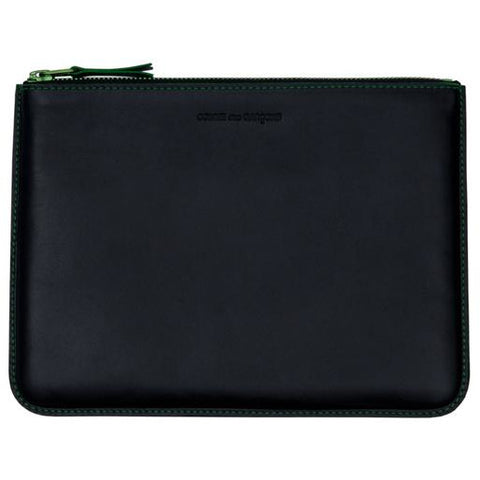 Comme des Garçons Marvelous Pouch in Green/Black