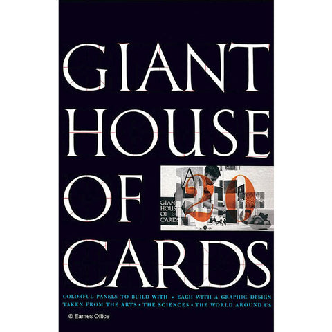 Charles Ray Eames Giant House Cards