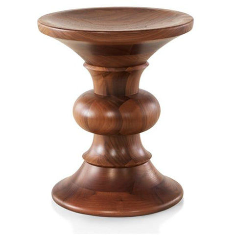 Eames Walnut Stool Shape B