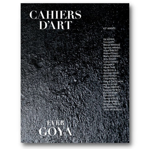 Cahiers d'Art: Every Goya