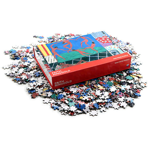 Matisse's Model Puzzle x Faith Ringgold 1000 pc Jigsaw Puzzle