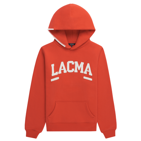 Madhappy for LACMA Logo Fleece Hoodie Flame