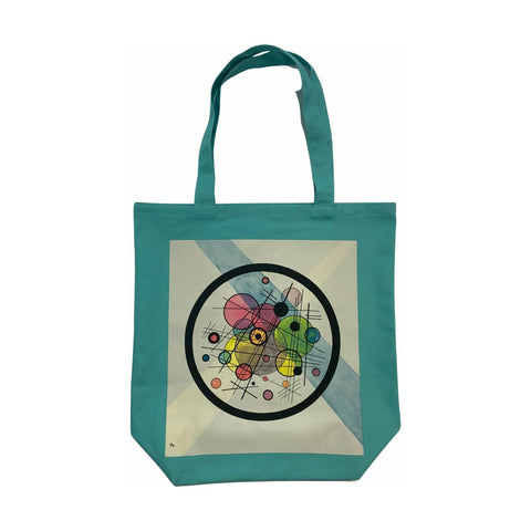 SALE: Wassily Kandinsky Study for Circles in the Circle Tote
