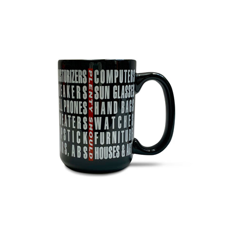 Barbara Kruger Untitled (Shafted) Mug