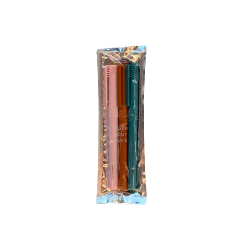 Normann Copenhagen Felt Pens 3 piece set, Brown Teal Pink