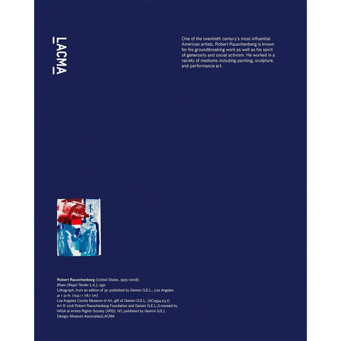 Robert Rauschenberg Blues Journal