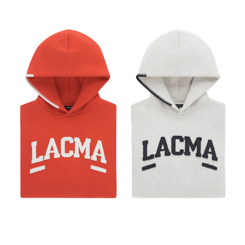 Madhappy for LACMA Logo Fleece Hoodie Flame – LACMA Store