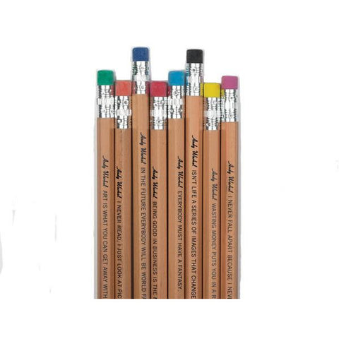 Andy Warhol Philosophy Pencil Set