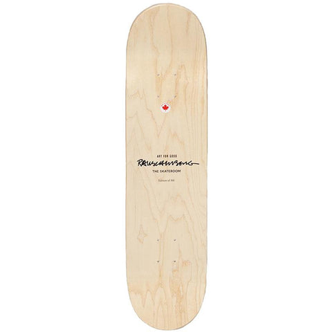 Robert Rauschenberg Skateboard Signature