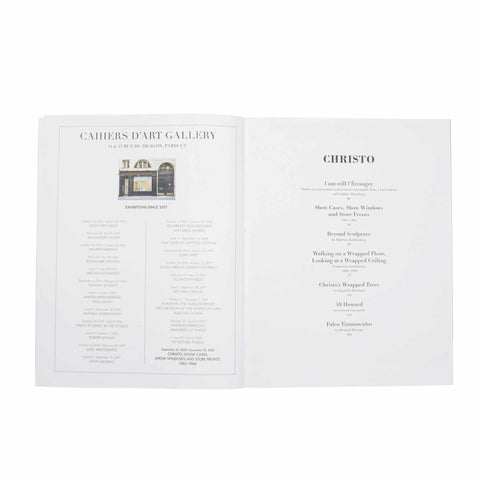 Cahiers d'Art: Christo