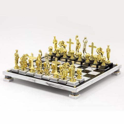 Ry Rocklen: Trophy Modern Chess Set (Basketball), 2014