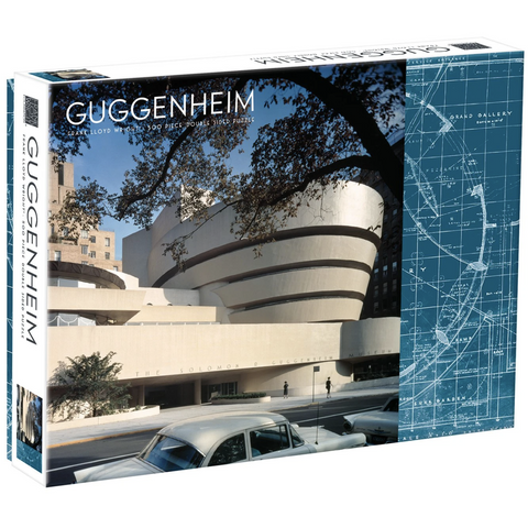 SALE: Frank Lloyd Wright Guggenheim Double Sided 500 Piece Puzzle