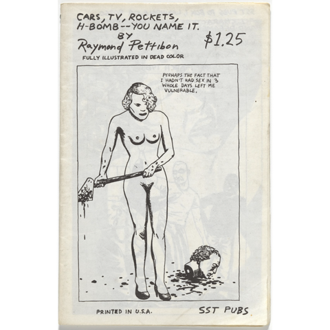 Raymond Pettibon: Cars, TV, Rockets, H-Bomb -- You Name It Zine (RARE)