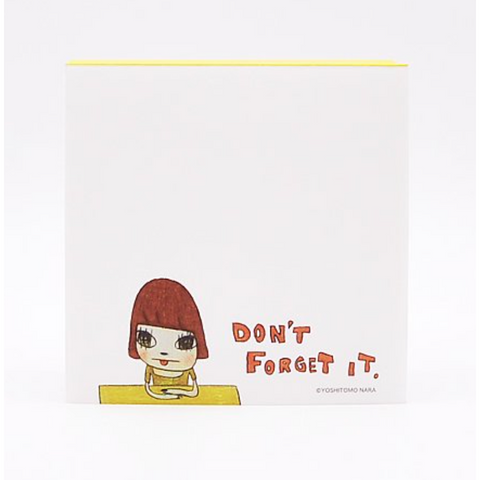 Yoshitomo Nara Memo Block Notepaper