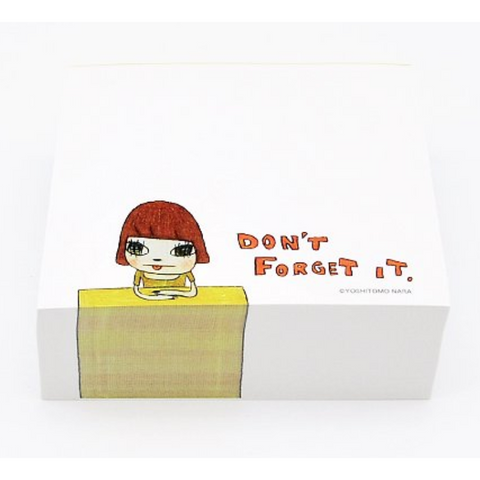 Yoshitomo Nara Memo Block Notepaper