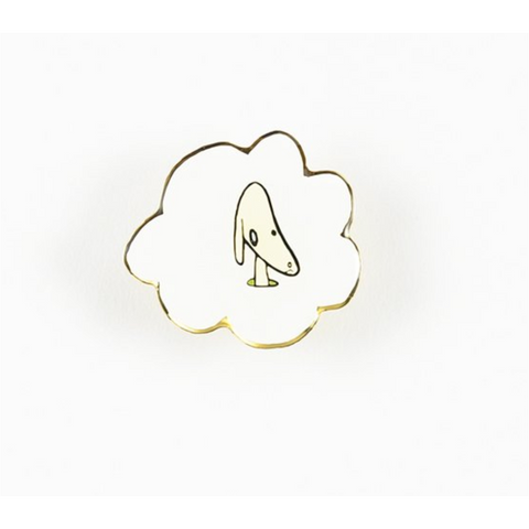 Yoshitomo Nara "Over the Rainbow" Pin