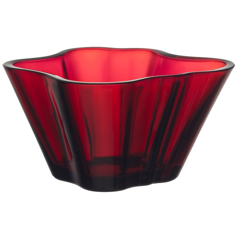 Alvar Aalto Bowl Cranberry