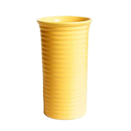 Bauer 11 inch Ringware Vase in Yellow