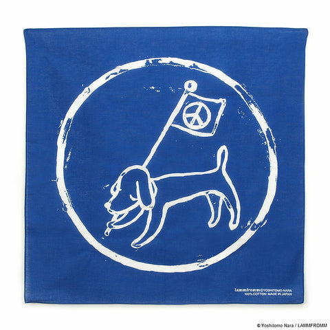 Yoshitomo Nara Flag Bandana Blue