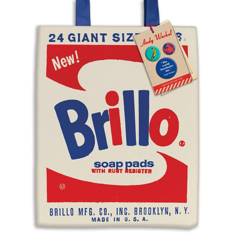 Andy Warhol Brillo Canvas Tote