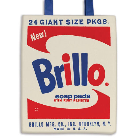 Andy Warhol Brillo Canvas Tote