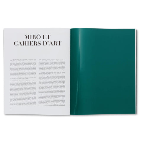 Cahiers d'Art: Joan Miró
