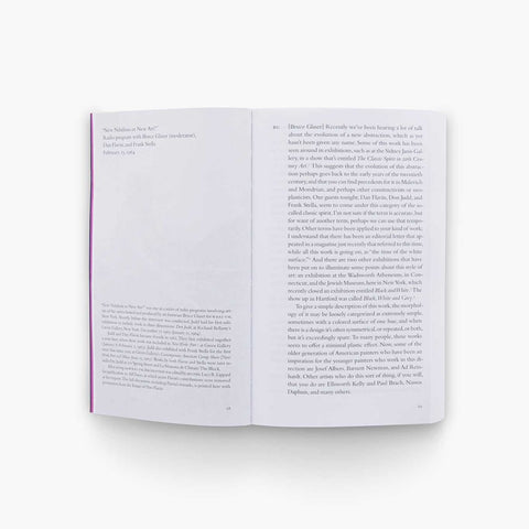 Donald Judd Interviews
