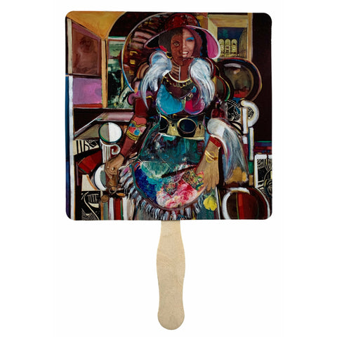 David C. Driskell Jazz Singer (Lady of Leisure, Fox) Hand Fan