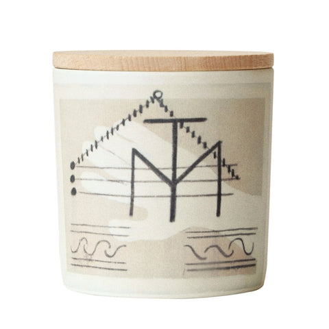 Amen Picasso 'Guitare à la main blanche' Jazmin Scented Candle