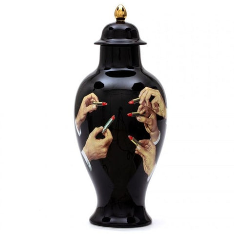 Lipsticks Covered Jar