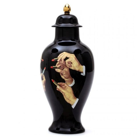 Lipsticks Covered Jar