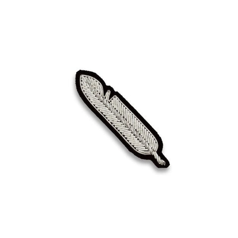 Silver Feather Pin