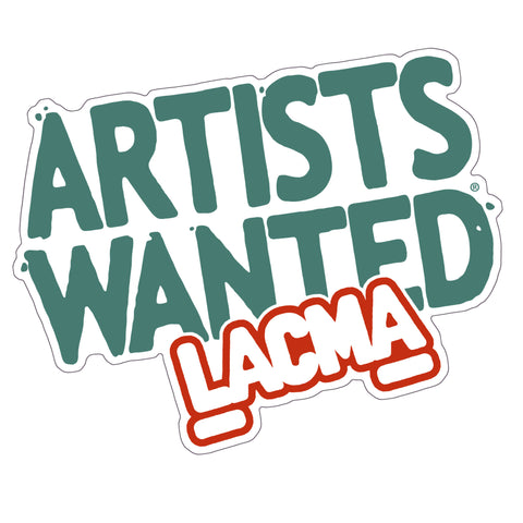Artists Wanted FREECITY × LACMA Sticker