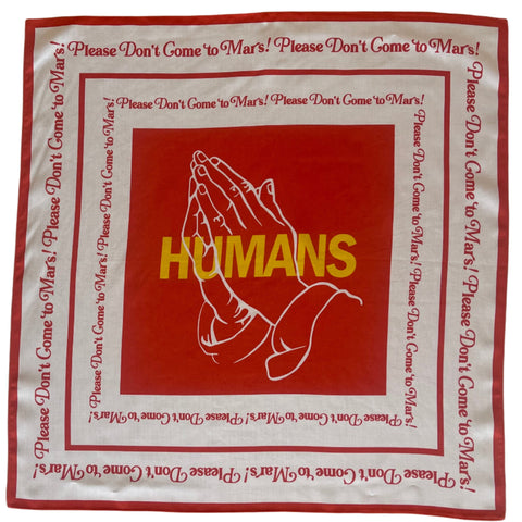 Tavares Strachan Please Don't Come to Mars Bandana