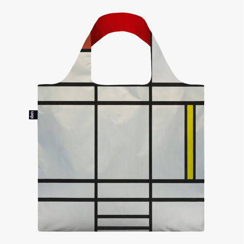 Piet Mondrian Composition in White, Red, and Yellow Tote