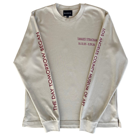 Tavares Strachan Long Sleeve T-Shirt Beige