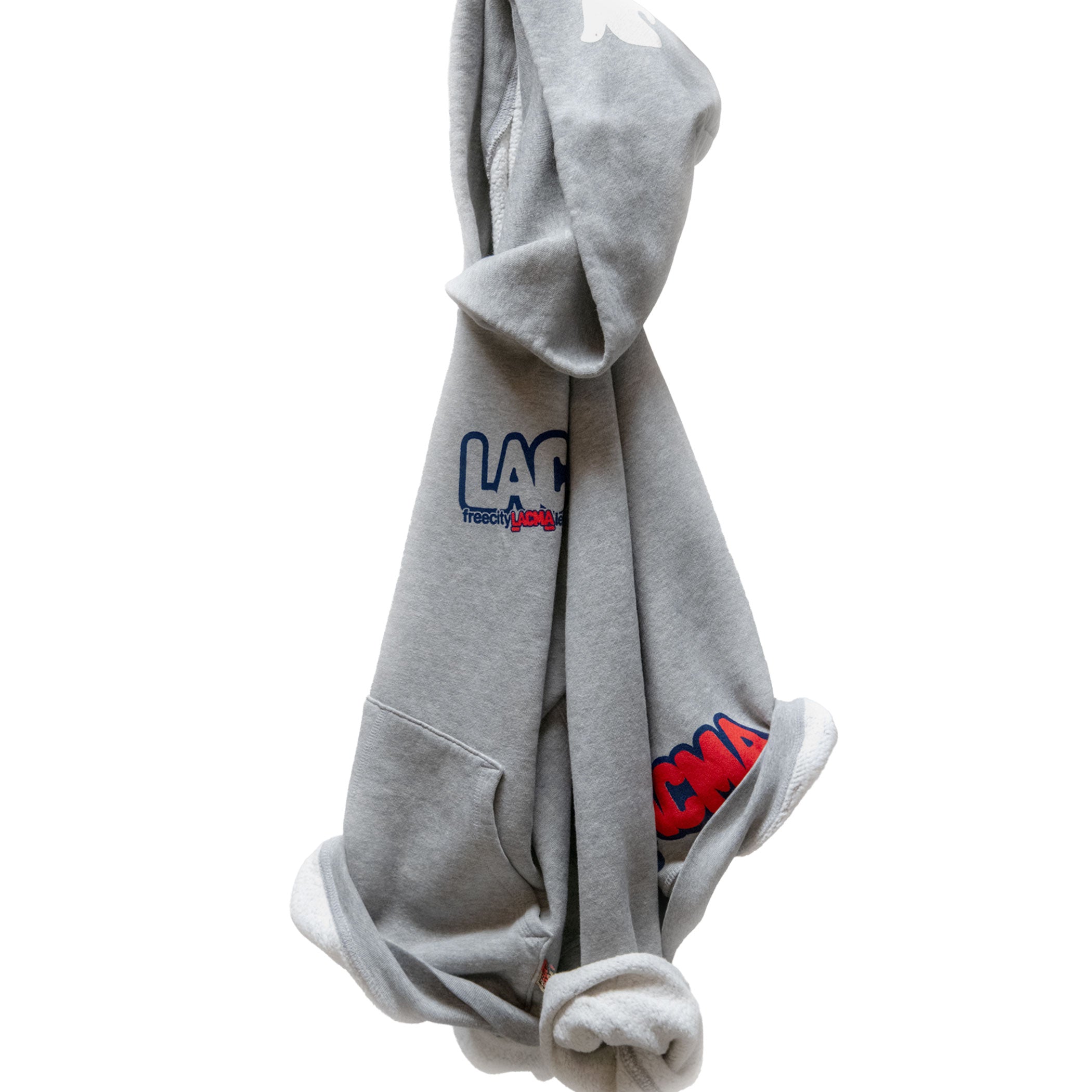 FREECITY × LACMA Artists Wanted Pullover Hoodie in Gray – LACMA Store