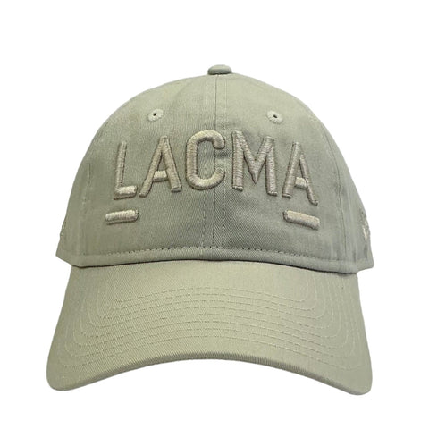 LACMA Logo Hat Stone with Stone