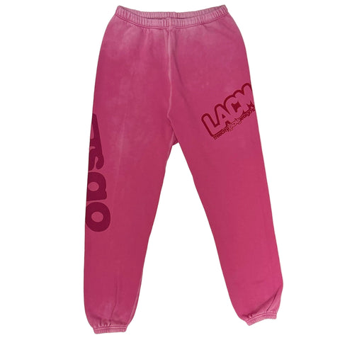 FREECITY × LACMA Lets Go Together Sweatpants in Pink