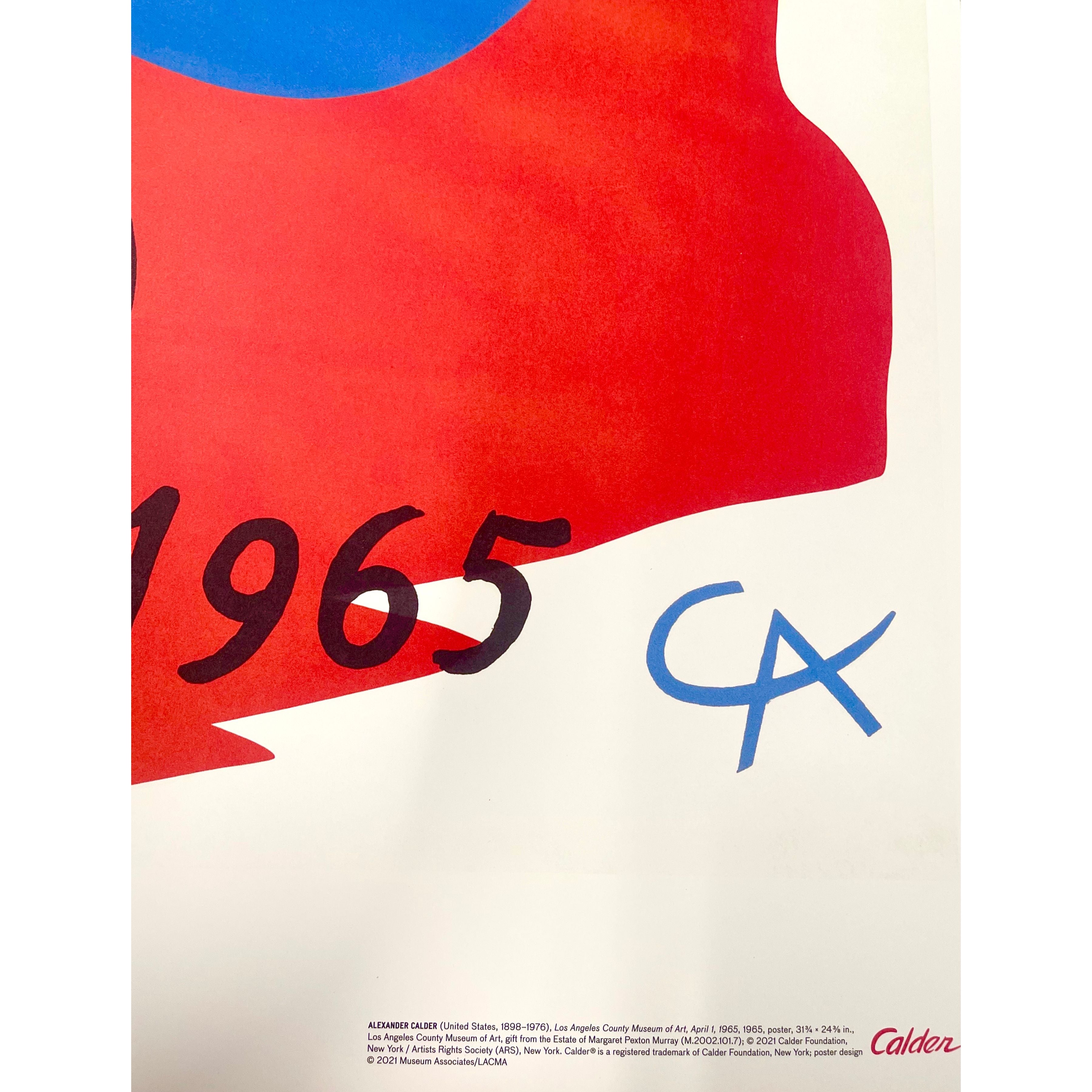 Alexander Calder Los Angeles County Museum of Art Poster – LACMA Store