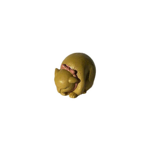 Sleeping Cat Netsuke