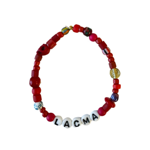 LACMA Red Bracelet