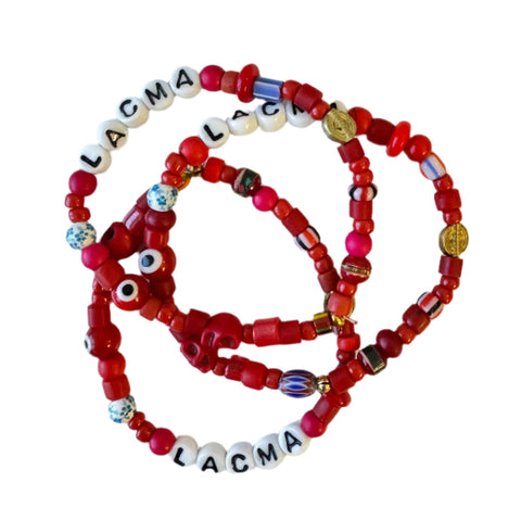 LACMA Red Bracelet