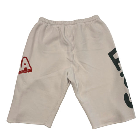FREECITY × LACMA Lets Go Together Shorts in White