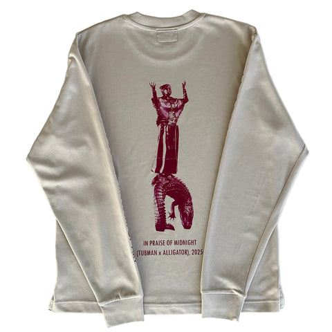Tavares Strachan Long Sleeve T-Shirt Beige