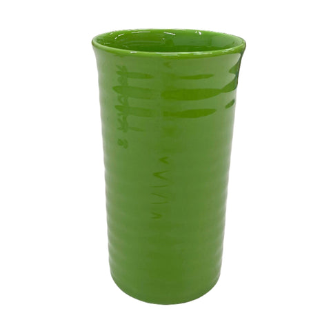 Bauer 7 inch Ringware Vase in Parrot Green