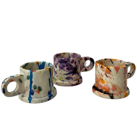 Echo Park Pottery Quatro Mug Splattered