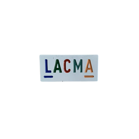 LACMA Rectangle Multicolored Enamel Pin